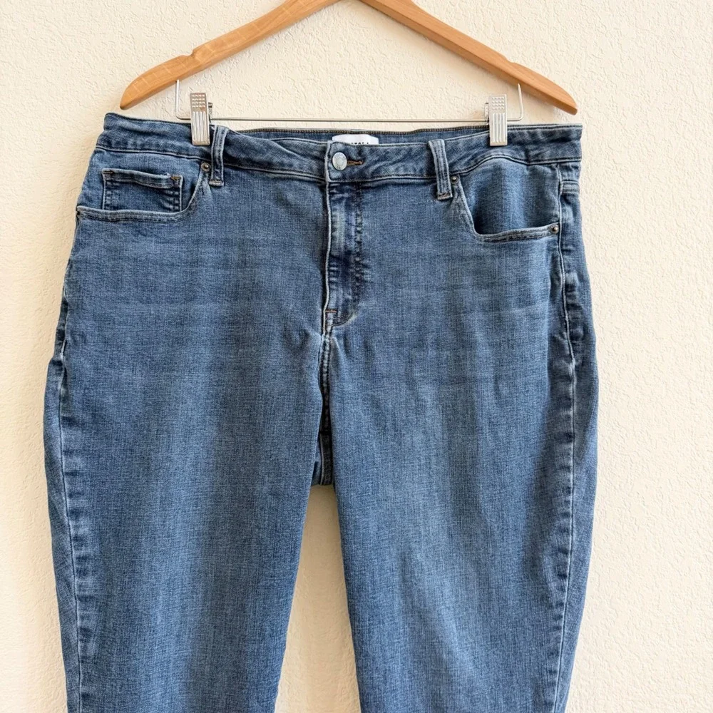 Pistola Audrey High Rise Skinny Jeans Medium Wash‎ Blue 18W P67317MTW-MDY